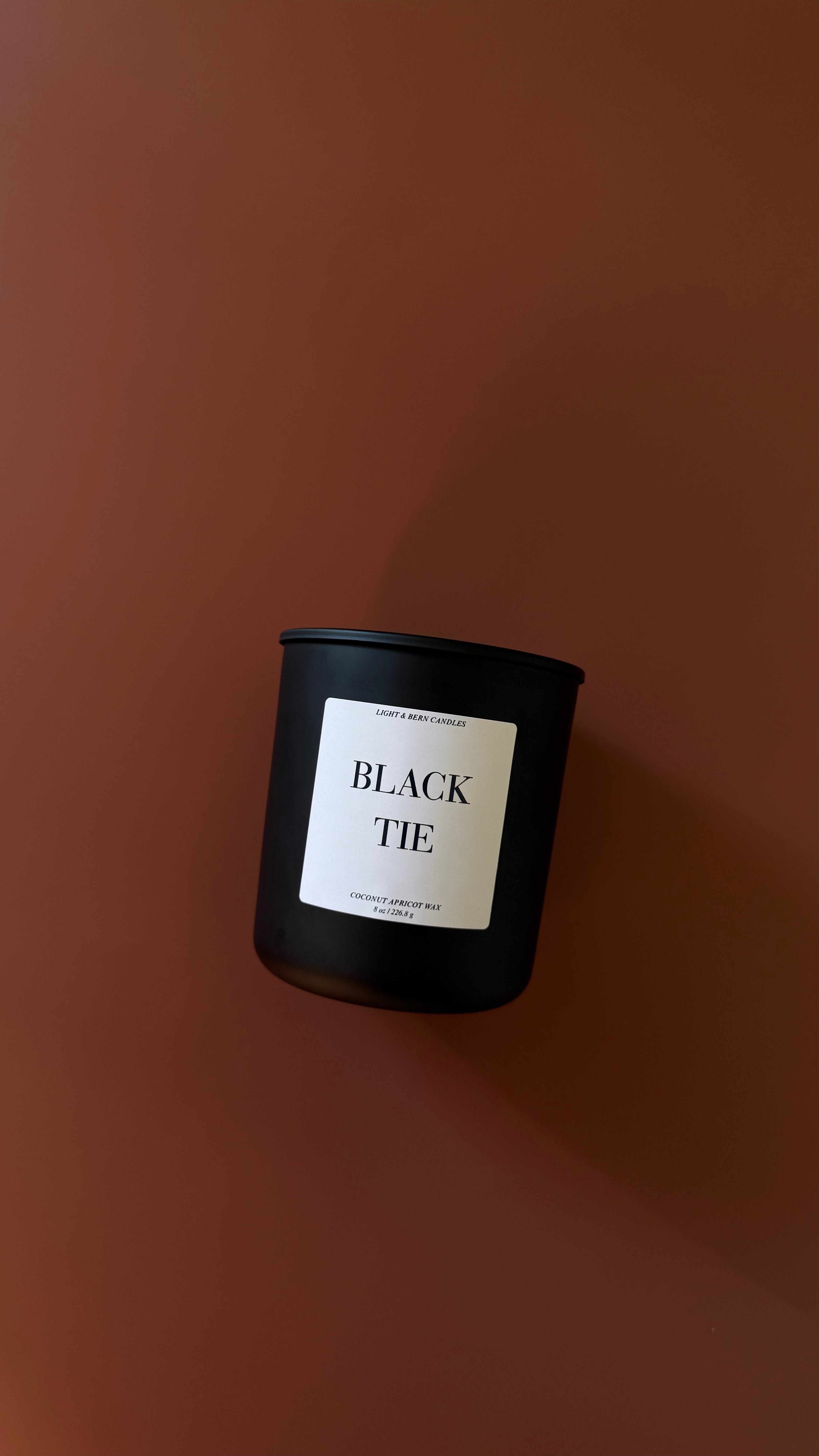 "Black Tie" Scented Candle