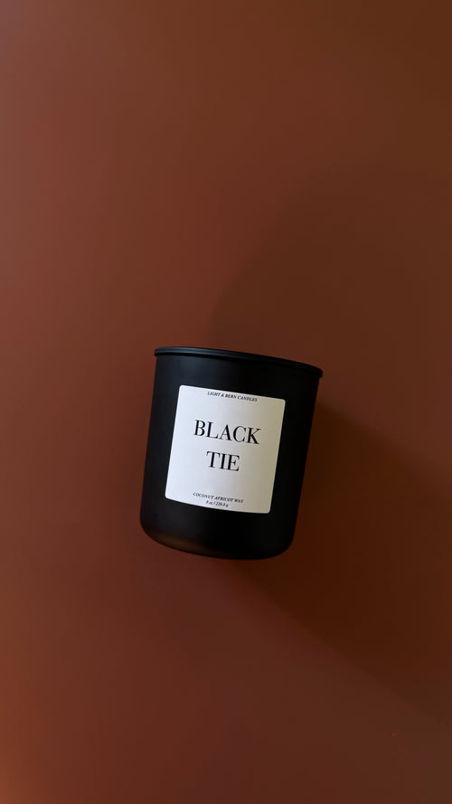 "Black Tie" Scented Candle