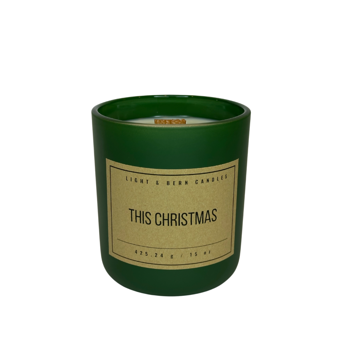 "This Christmas" Candle